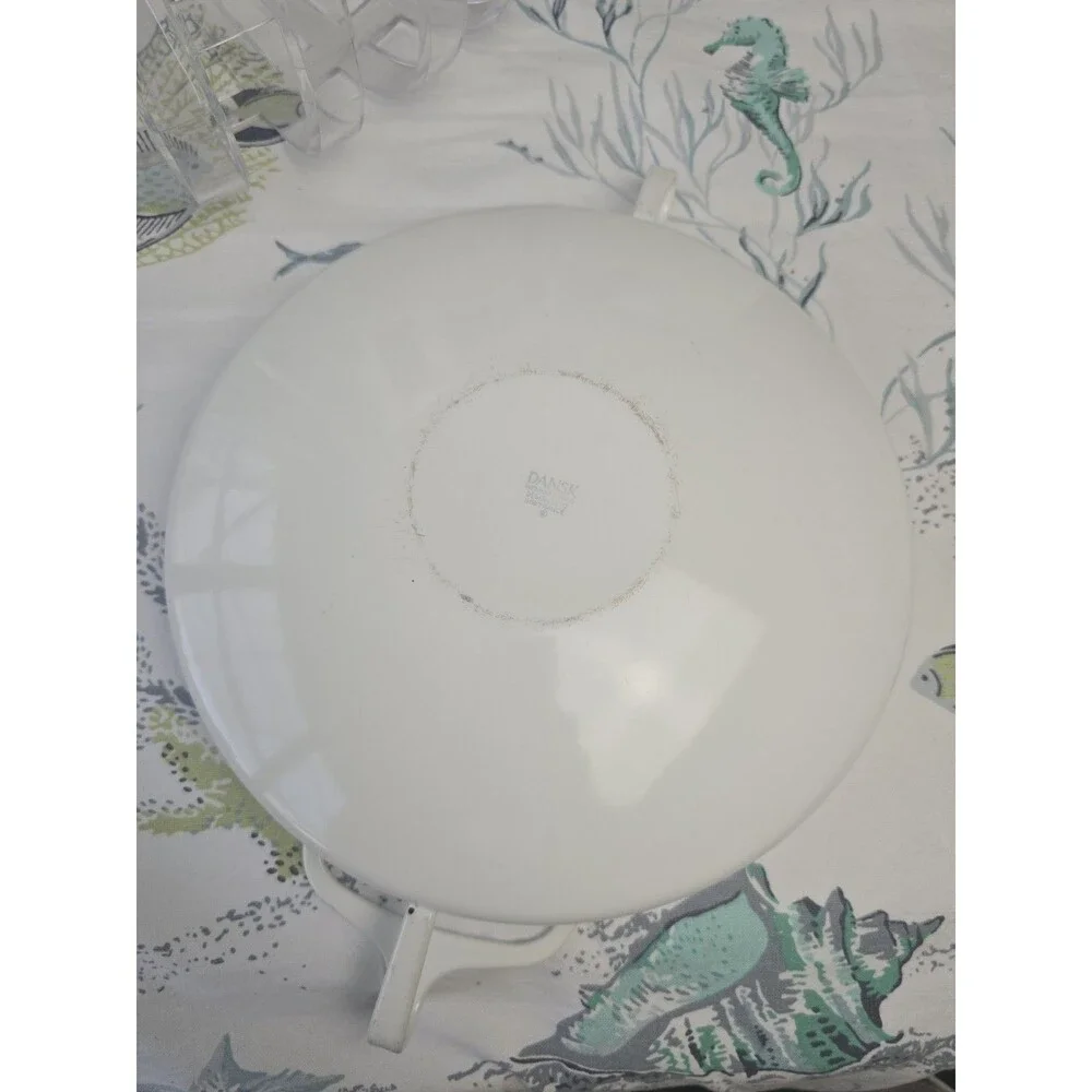 Dansk Paella Pan 10” White Kobenstyle Designs France Cookware